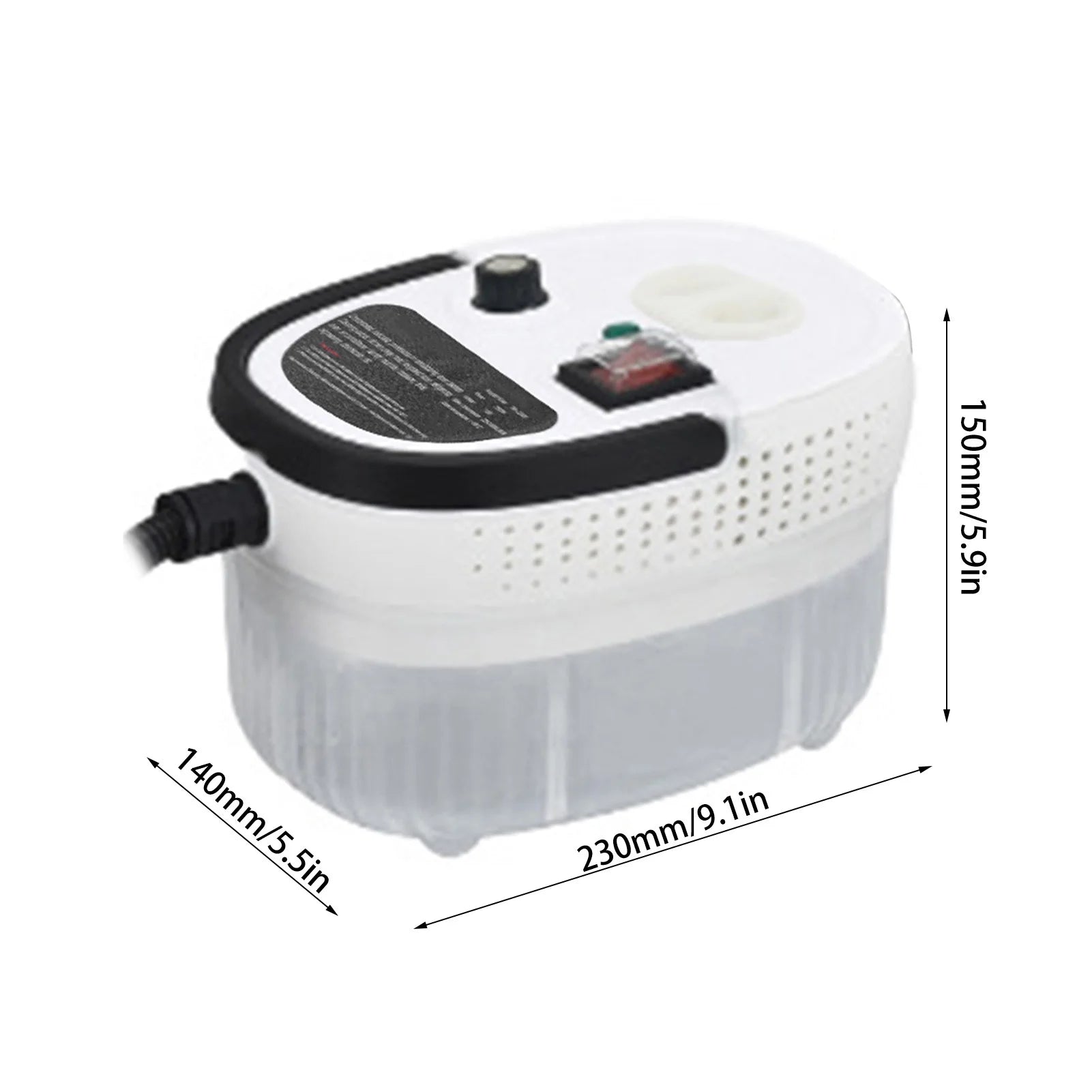 NEW 1500W Steam Cleaner for Car Cleaning Quick Heating High Temperature Steam Washer Portable Handheld Pressurized Steam Clean