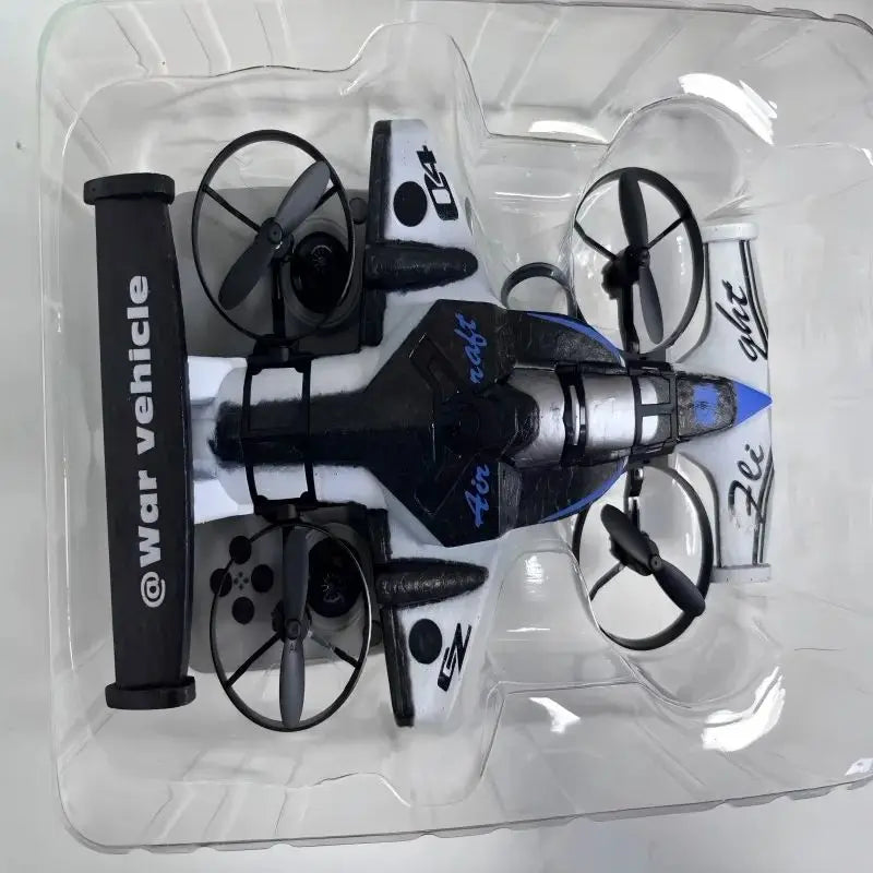 2 in 1 RC Drone Car Dual Mode Rechargeable Remote Control Aircraft with Ground Driving Function Mini Flying Drone & Electric Rac